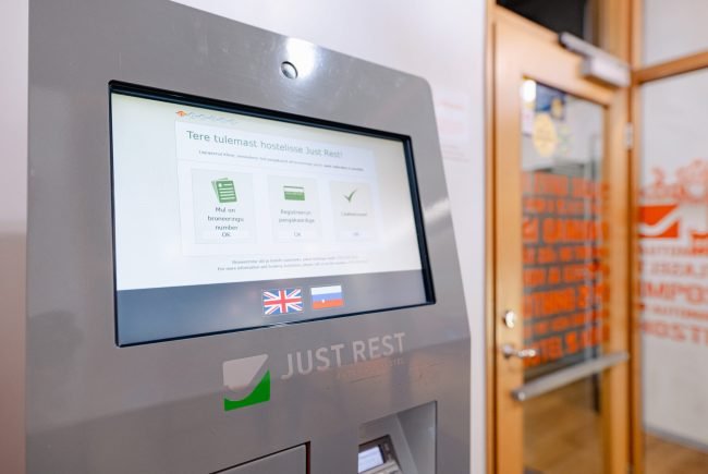 Iseteenindusautomaat tuppa registreerimiseks